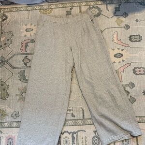Aerie Light Gray Cozy Sweatpants